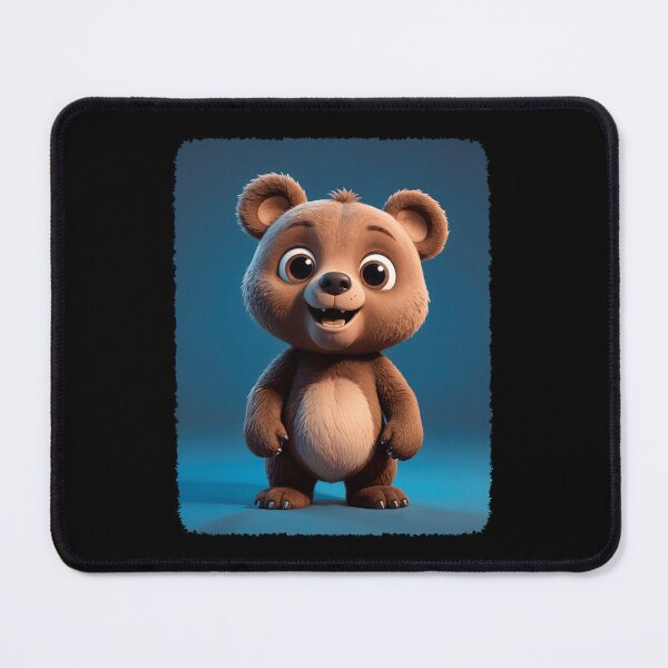Item preview, A Cute Bear With Large Eyes And A Friendly Expression designed and sold by Adelberton.