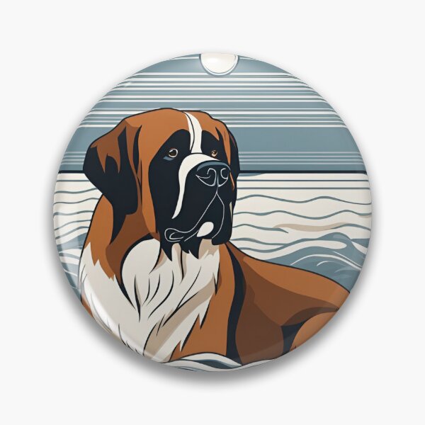 Item preview, Traveler dog in the sea saint bernard dog onwer  designed and sold by GoodyPaws.