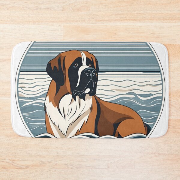 Item preview, Traveler dog in the sea saint bernard dog onwer  designed and sold by GoodyPaws.