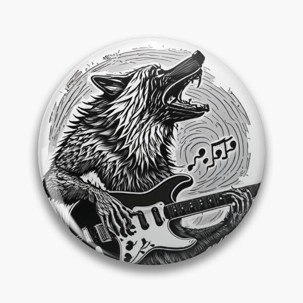 Item preview, Howling Wolf Guitar 2 designed and sold by SmARTNiki.