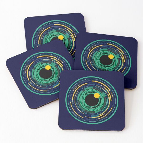 Item preview, cyber security robot eye designed and sold by NiamLab.