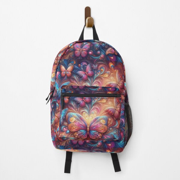 Item preview, Spectacular Colorful Magical Butterfly Pattern designed and sold by DigiDreamyArt.