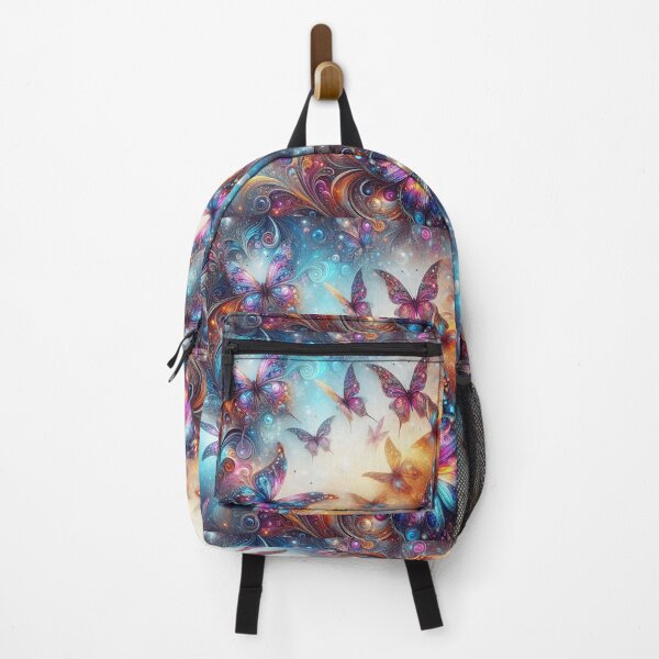 Item preview, Spectacular Colorful Magical Butterfly Pattern designed and sold by DigiDreamyArt.