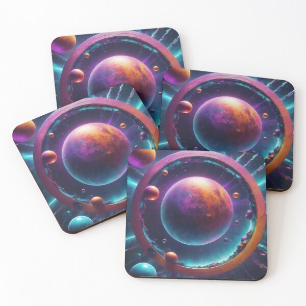 Item preview, Strange new worlds fantasy future planets designed and sold by icemanphotos.