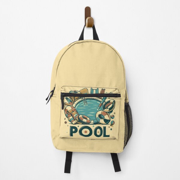 Item preview, Vintage swimming pool design designed and sold by Coldshe.