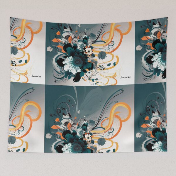 Item preview, Floral Abstract Series # 7 designed and sold by Junior's Digital Designs.