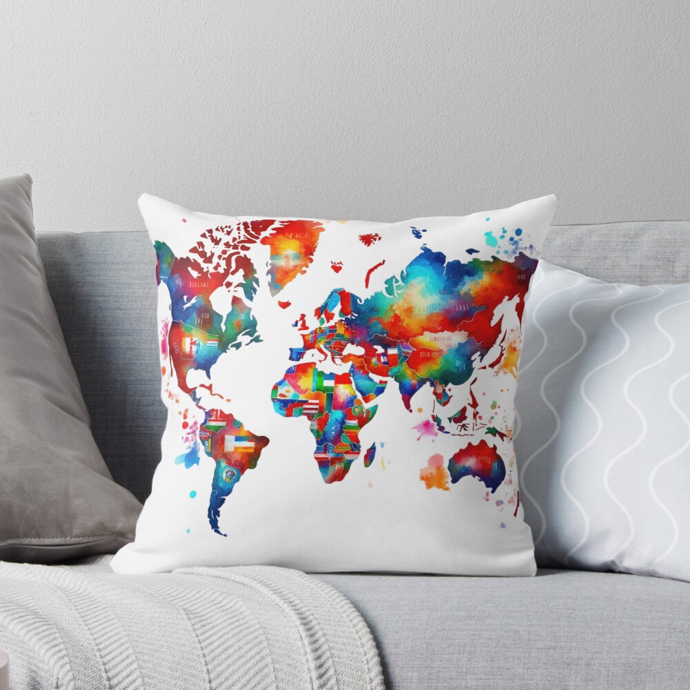 Item preview, Throw Pillow designed and sold by InsanseCreation.