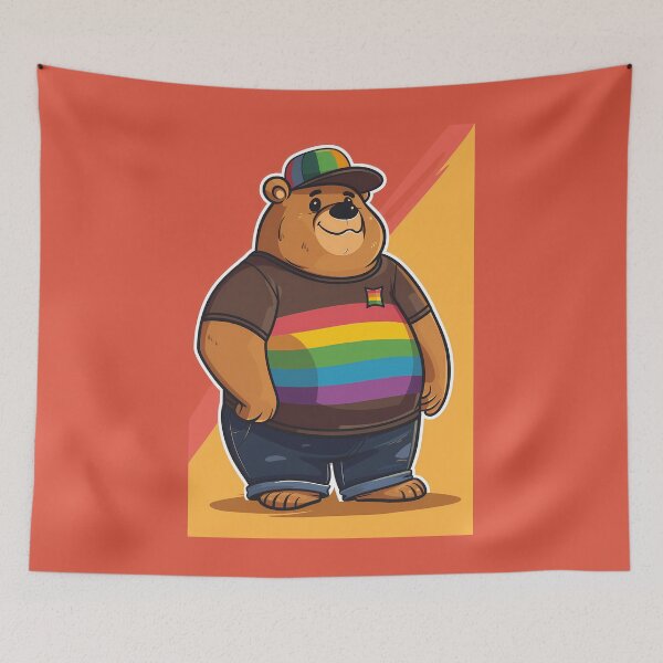 Item preview, Bear Pride designed and sold by MidArtForge.