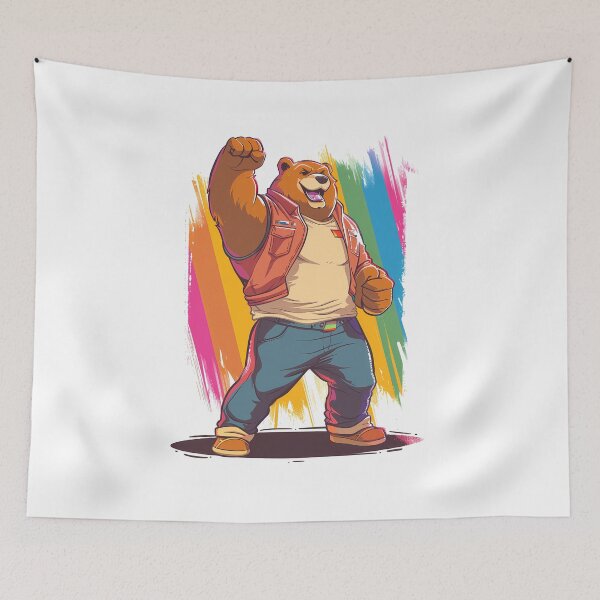 Item preview, Bear Pride designed and sold by MidArtForge.