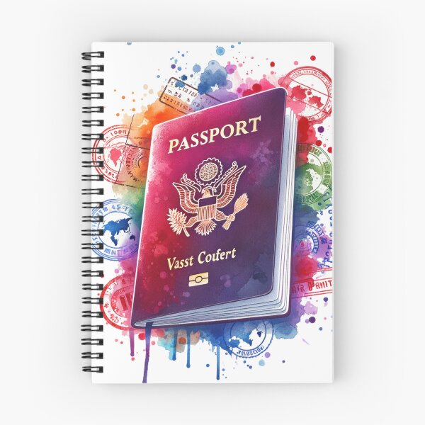 Item preview, Adventure Passport designed and sold by InsanseCreation.
