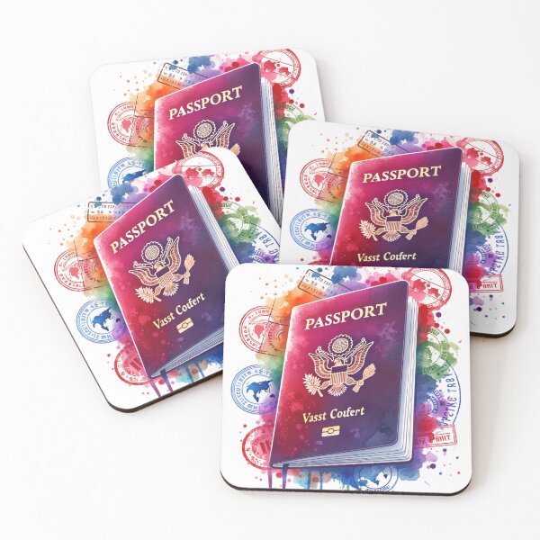 Item preview, Adventure Passport designed and sold by InsanseCreation.