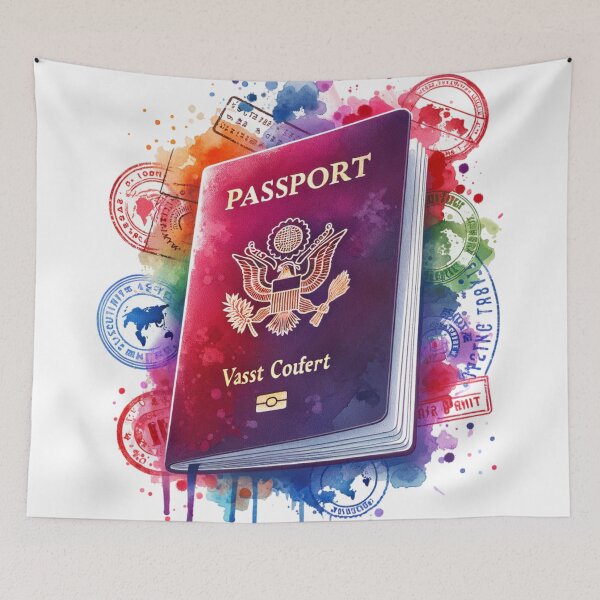 Item preview, Adventure Passport designed and sold by InsanseCreation.