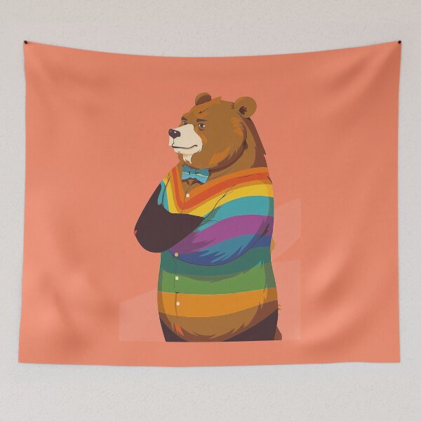 Item preview, Bear Pride designed and sold by MidArtForge.