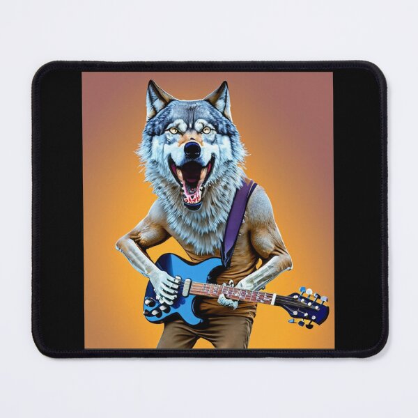 Item preview, Howling Wolf Guitar 4 designed and sold by SmARTNiki.