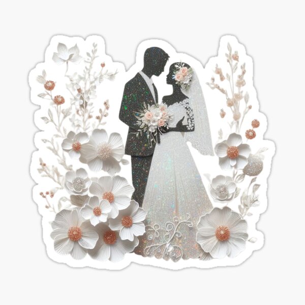 Item preview,  Wedding Couple Bride Groom designed and sold by deniz kaya.