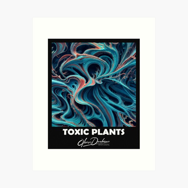 Aperçu de l'œuvre Toxic plant 87 créée et vendue par olivier duchossoir.
