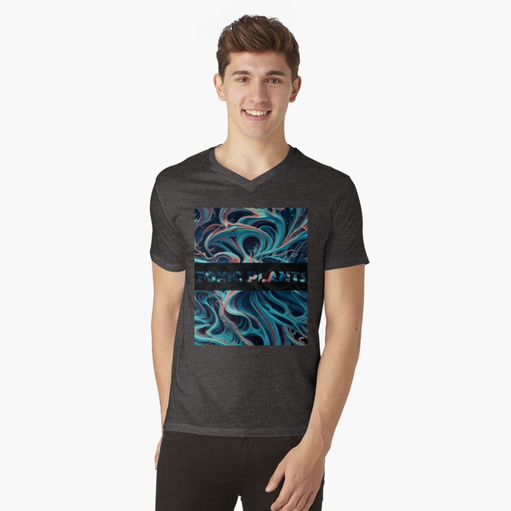 Aperçu de l'œuvre T-shirt col V créée et vendue par oduchossoir.