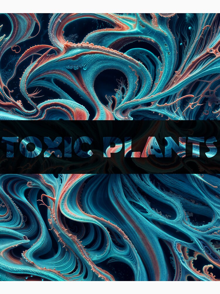 Aperçu 3 sur 3. T-shirt baseball manches ¾ avec l'œuvre Toxic plant 87 créée et vendue par oduchossoir.