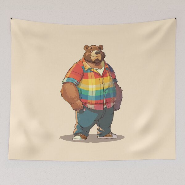 Item preview, Bear Pride designed and sold by MidArtForge.