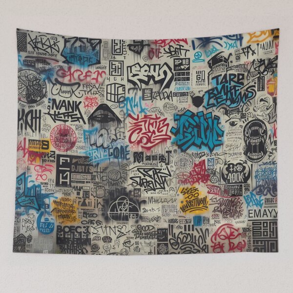 Item preview, Urban Expressions: A Tapestry of Street Art designed and sold by aminz4.