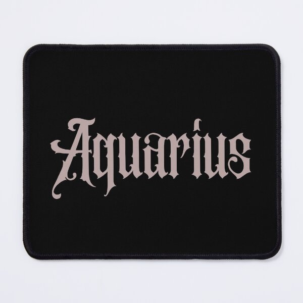 Item preview, Gothic Aquarius Zodiac Sign designed and sold by Hellofriendco.