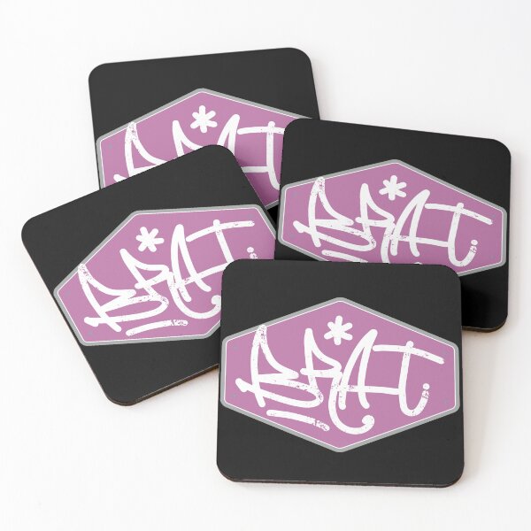 Item preview, Brat pink graffiti  designed and sold by Ushopfake.