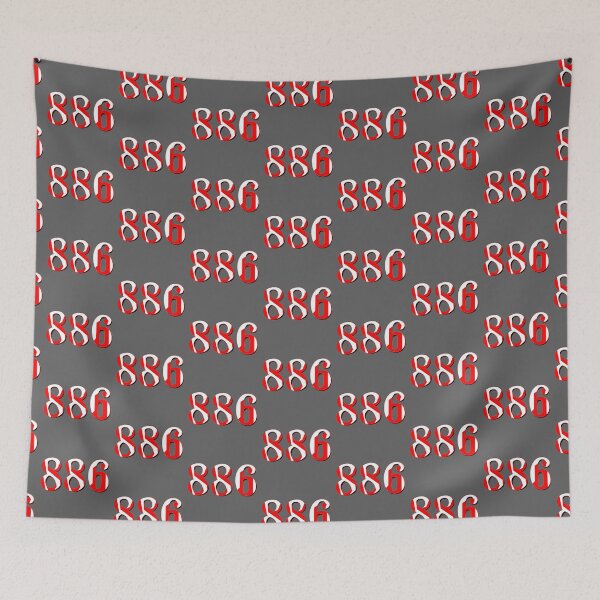 Item preview, number eight hundred and eighty six digit 886 order sequence team member age designed and sold by 4rpixs.