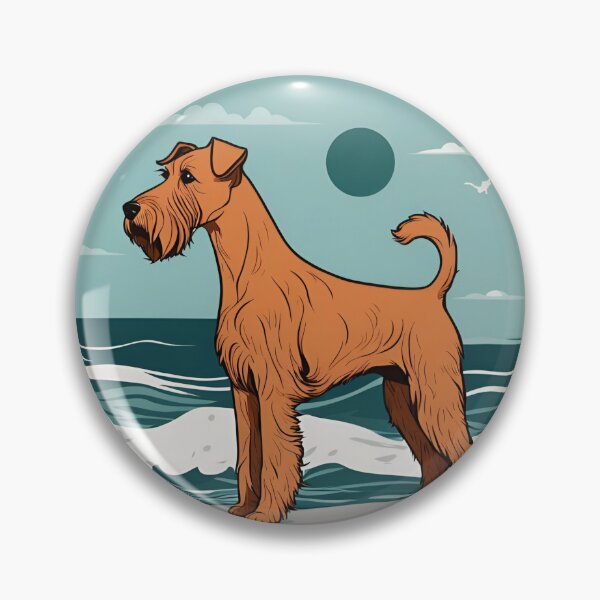Item preview, Traveler dog in the sea Irish Terrier dog onwer  designed and sold by GoodyPaws.
