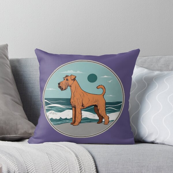 Item preview, Traveler dog in the sea Irish Terrier dog onwer  designed and sold by GoodyPaws.