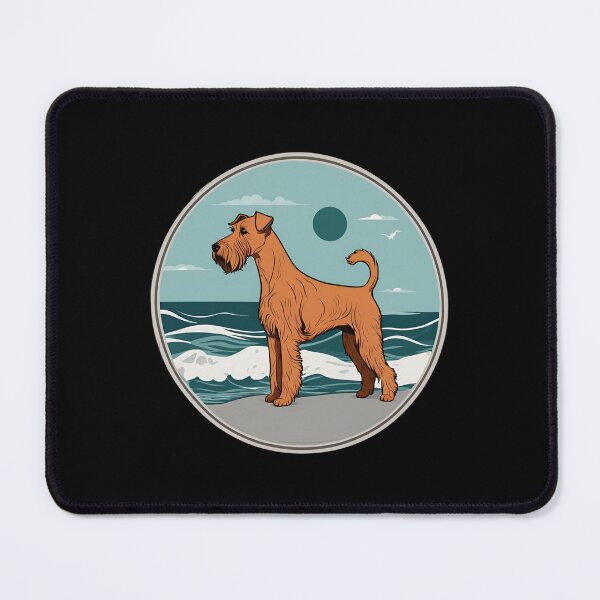 Item preview, Traveler dog in the sea Irish Terrier dog onwer  designed and sold by GoodyPaws.