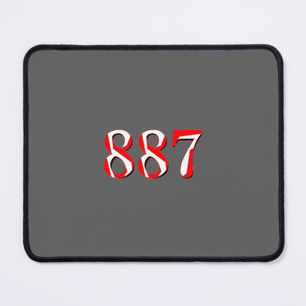 Item preview, number eight hundred and eighty seven digit 887 order sequence team member age designed and sold by 4rpixs.