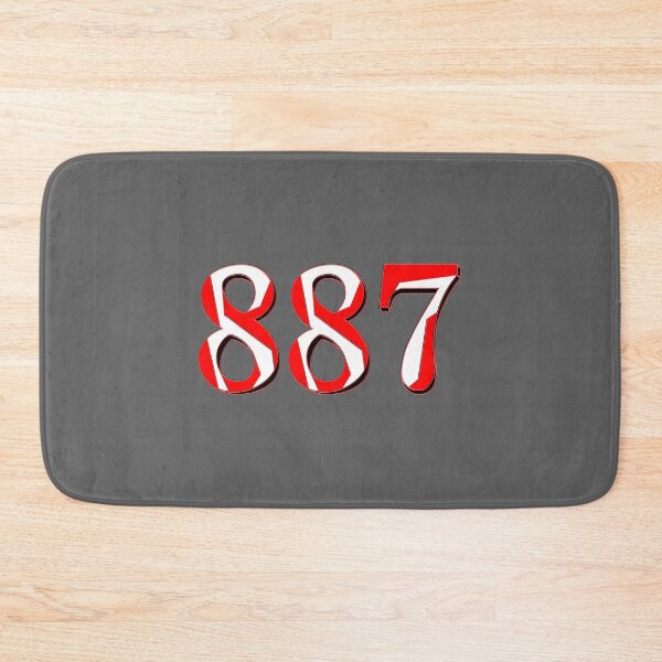 Item preview, number eight hundred and eighty seven digit 887 order sequence team member age designed and sold by 4rpixs.