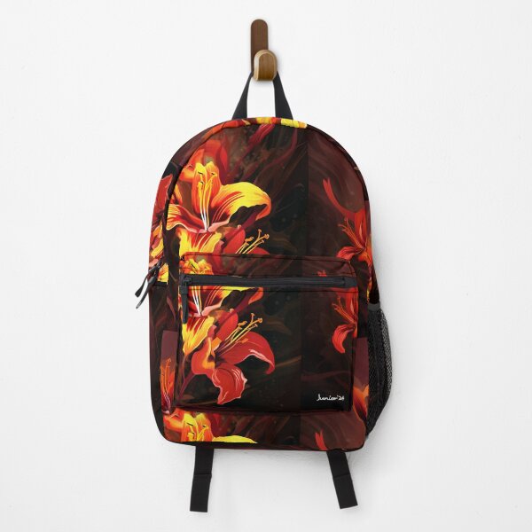 Item preview, Summer Evening Fire Lilly designed and sold by Junior's Digital Designs.
