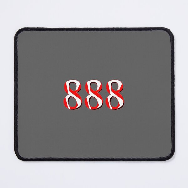 Item preview, number eight hundred and eighty eight digit 888 order sequence team member age designed and sold by 4rpixs.