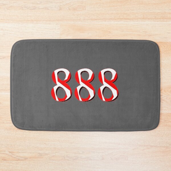 Item preview, number eight hundred and eighty eight digit 888 order sequence team member age designed and sold by 4rpixs.