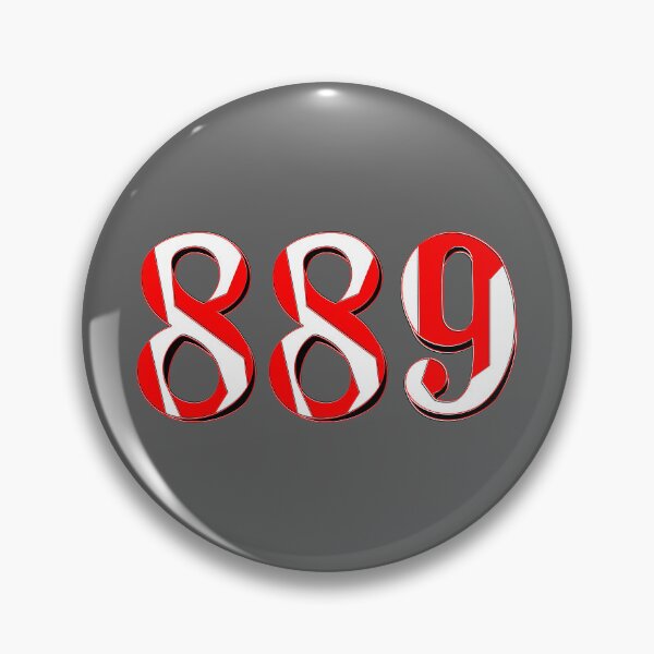 Item preview, number eight hundred and eighty nine digit 889 order sequence team member age designed and sold by 4rpixs.