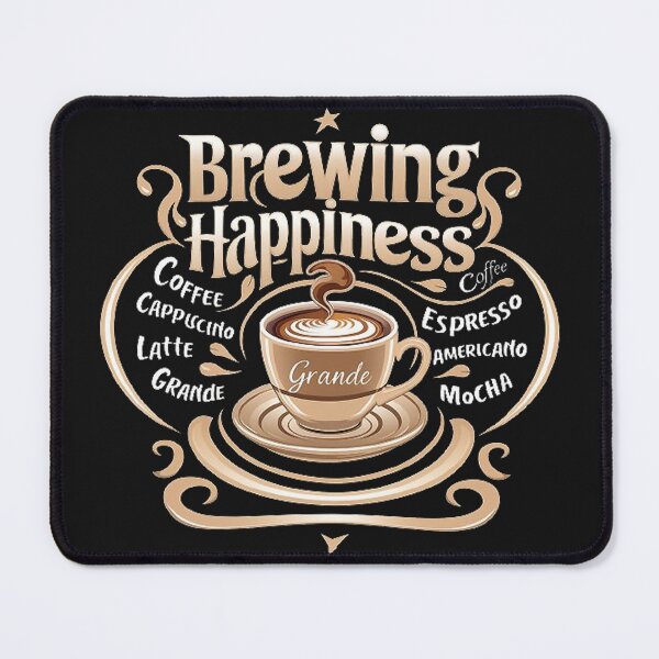 Item preview, Brew Happy: Coffee Latte Love designed and sold by T3goods.