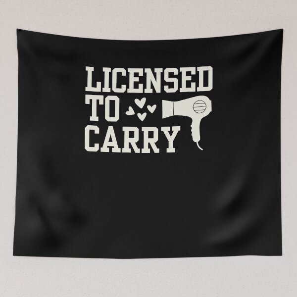 Item preview, Licensed to Carry t-shirt, Hairstylist t-shirt, hairstyle Gift  designed and sold by SlocifieShop.
