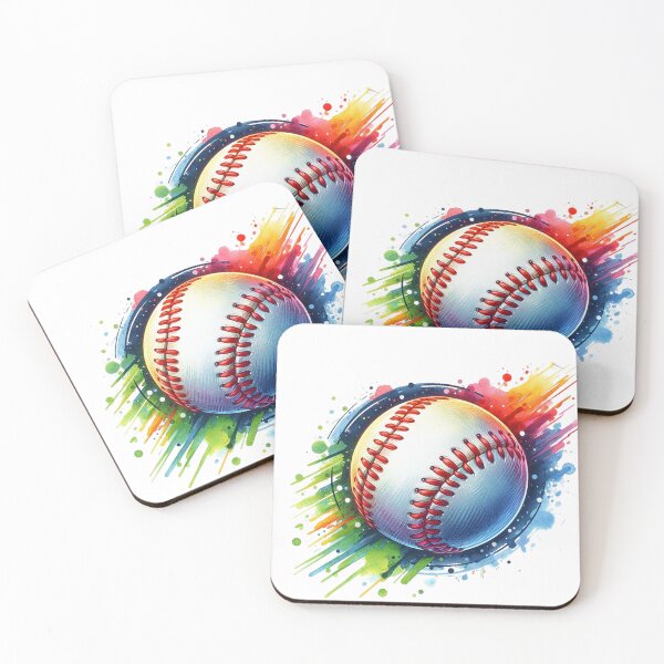 Item preview,  Baseball, Colourful designed and sold by deniz kaya.
