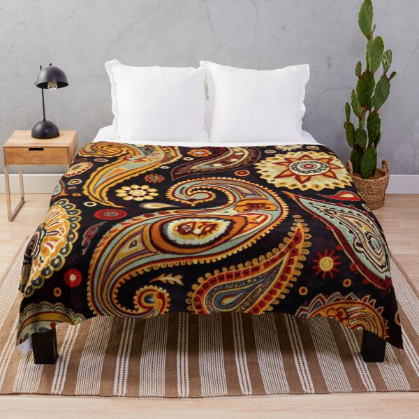 Item preview, Paisley Pattern 4 colourful design designed and sold by LD ART.