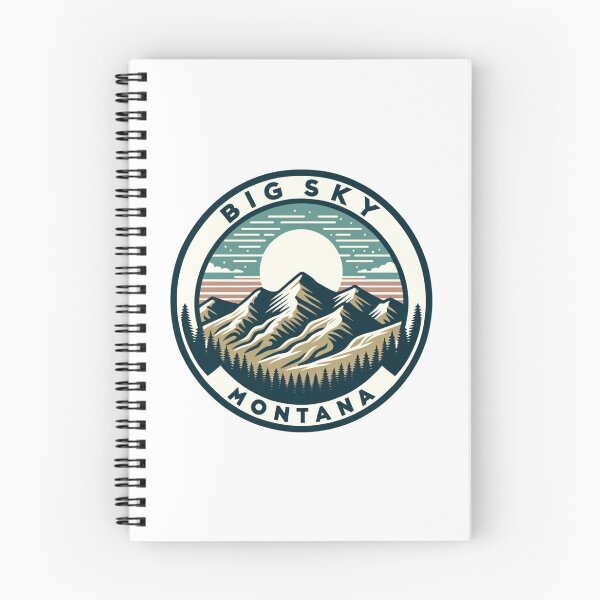 Item preview, Vintage Big Sky Montana  designed and sold by BassHeadMomma.