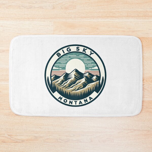 Item preview, Vintage Big Sky Montana  designed and sold by BassHeadMomma.