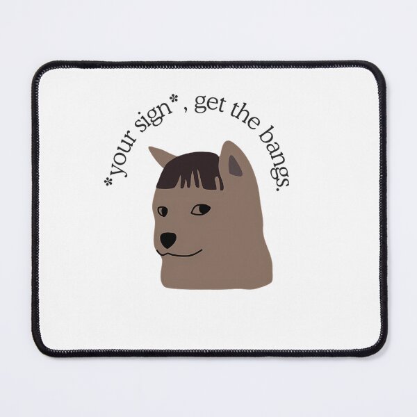 Item preview, *Your sign*, get those bangs! designed and sold by Poster Girl .