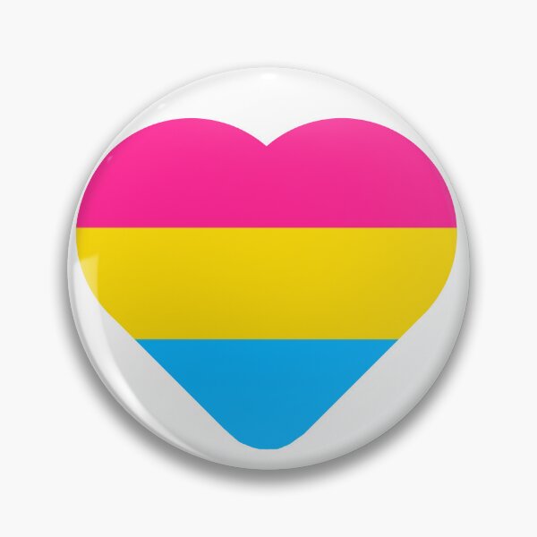 Item preview, Pride pansexual heart designed and sold by FluffyPixels.