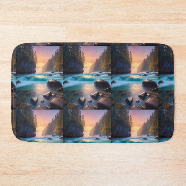 Item preview, Moody, Serene River Sunset designed and sold by KilianSzmid.