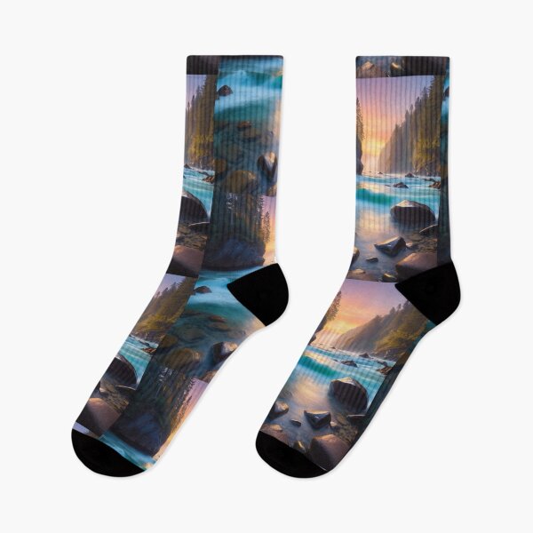 Item preview, Moody, Serene River Sunset designed and sold by KilianSzmid.