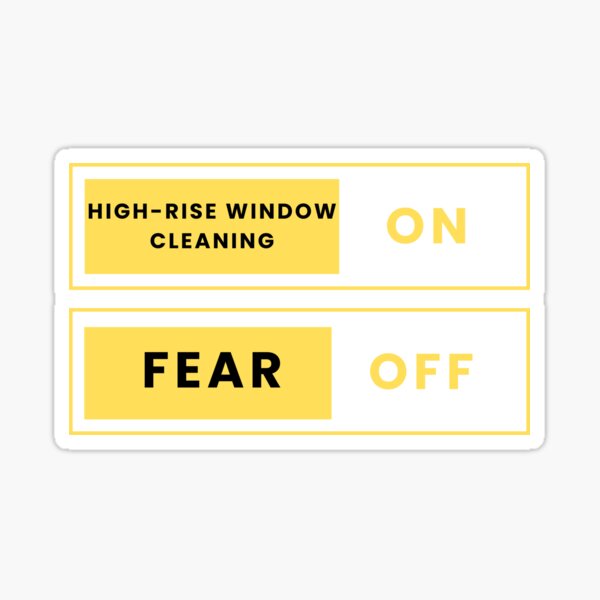 Item preview, high-rise window cleaning on fear off designed and sold by Belweder.