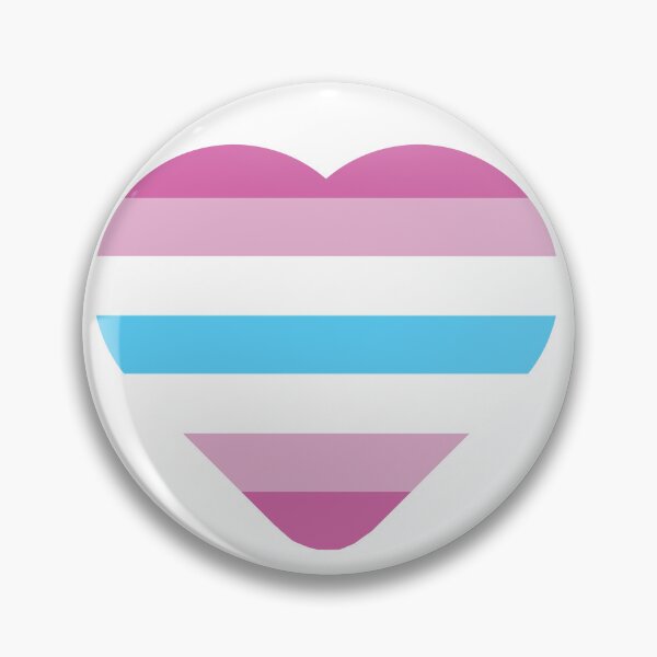 Item preview, Pride femboy heart designed and sold by FluffyPixels.