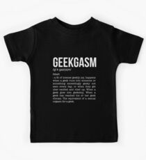 Geekgasm Kinder T-Shirt