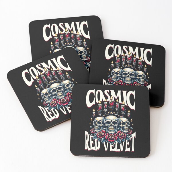 Item preview, Tipografía kpop de reveluv cósmico de terciopelo rojo Morcaworks designed and sold by Morcawork.